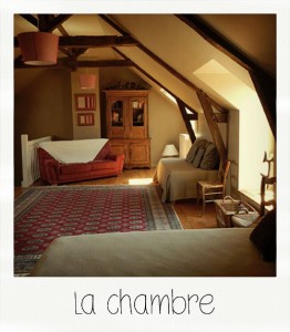 La Peuterne : the bedroom